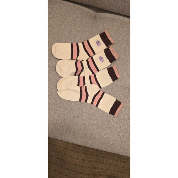 North Face 3P Striped Sock Size Large NWOT - Picture 3 of 3